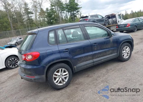 2011 Volkswagen Tiguan S from USA, damaged, VIN WVGBV7AX3BW511017